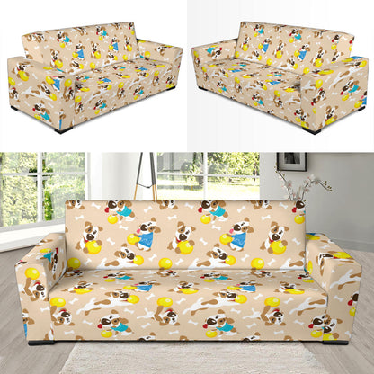 Russell Terriers Cute Print Design LKS304 Sofa Slipcover