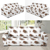 Aztec Wolf Pattern Print Design 02 Sofa Slipcover