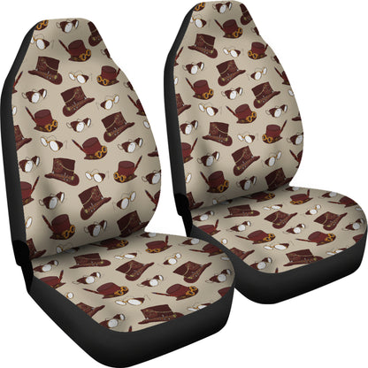 Steampunk Hat Print Design LKS301 Car Seat Covers