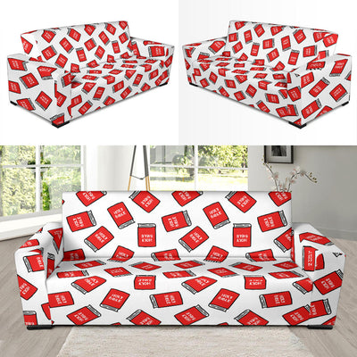 Bible Pattern Print Design 03 Sofa Slipcover