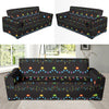 Christmas Light Pattern Print Design 01 Sofa Slipcover