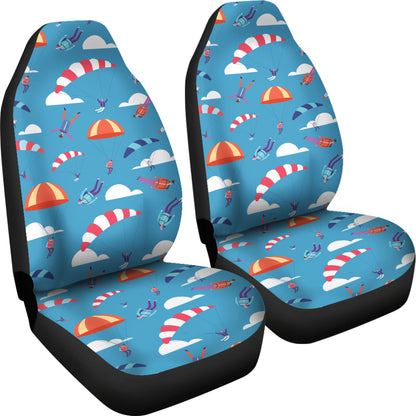 Skydiver Print Design LKS306 Car Seat Covers