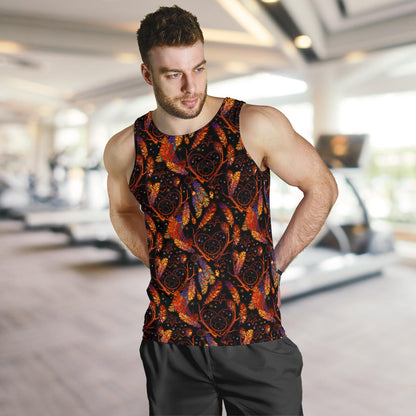Dream Catcher Native American Design Men Tank Top