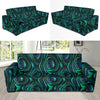 Abalone Pattern Print Design 01 Sofa Slipcover