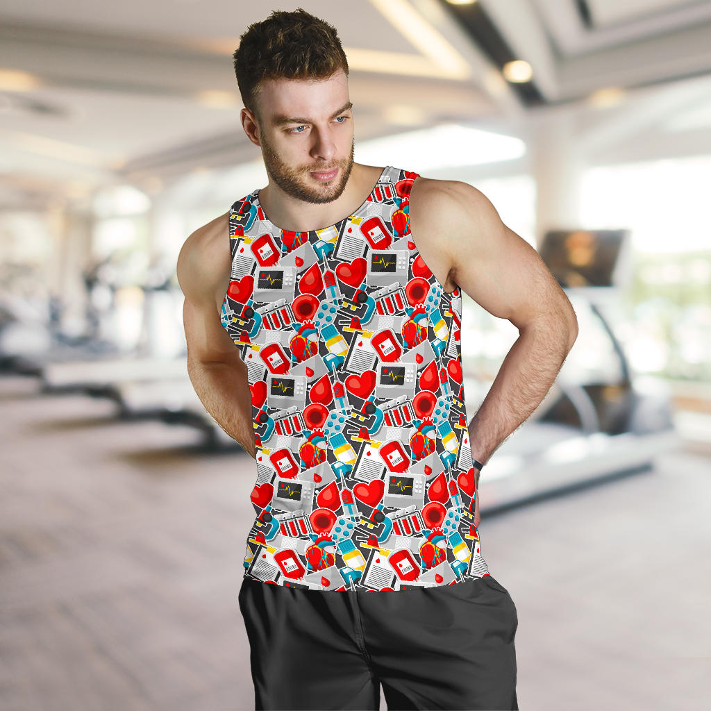 Phlebotomist Medical Themed Men Tank Top