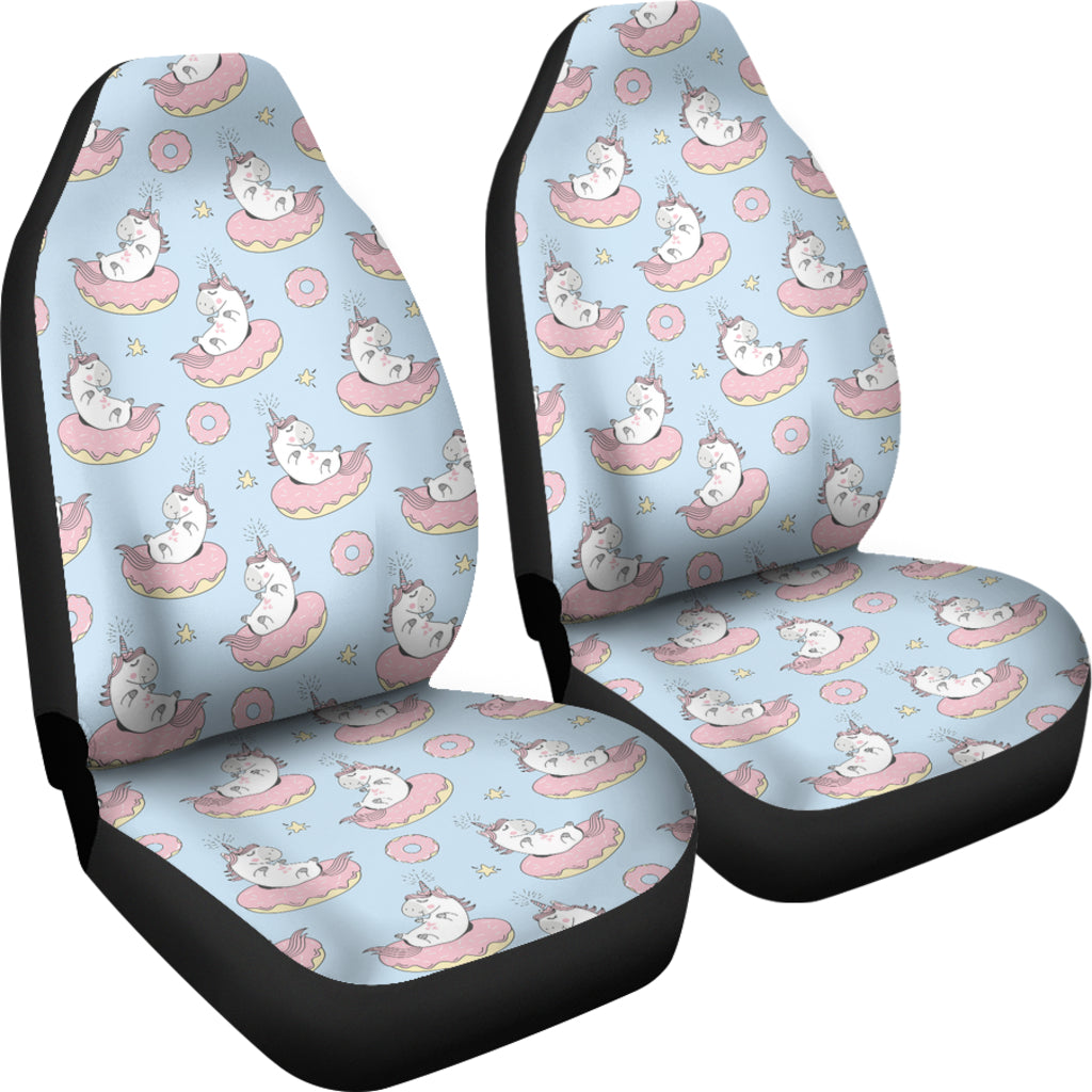 Unicorn Print Design LKS303 Car Seat Covers
