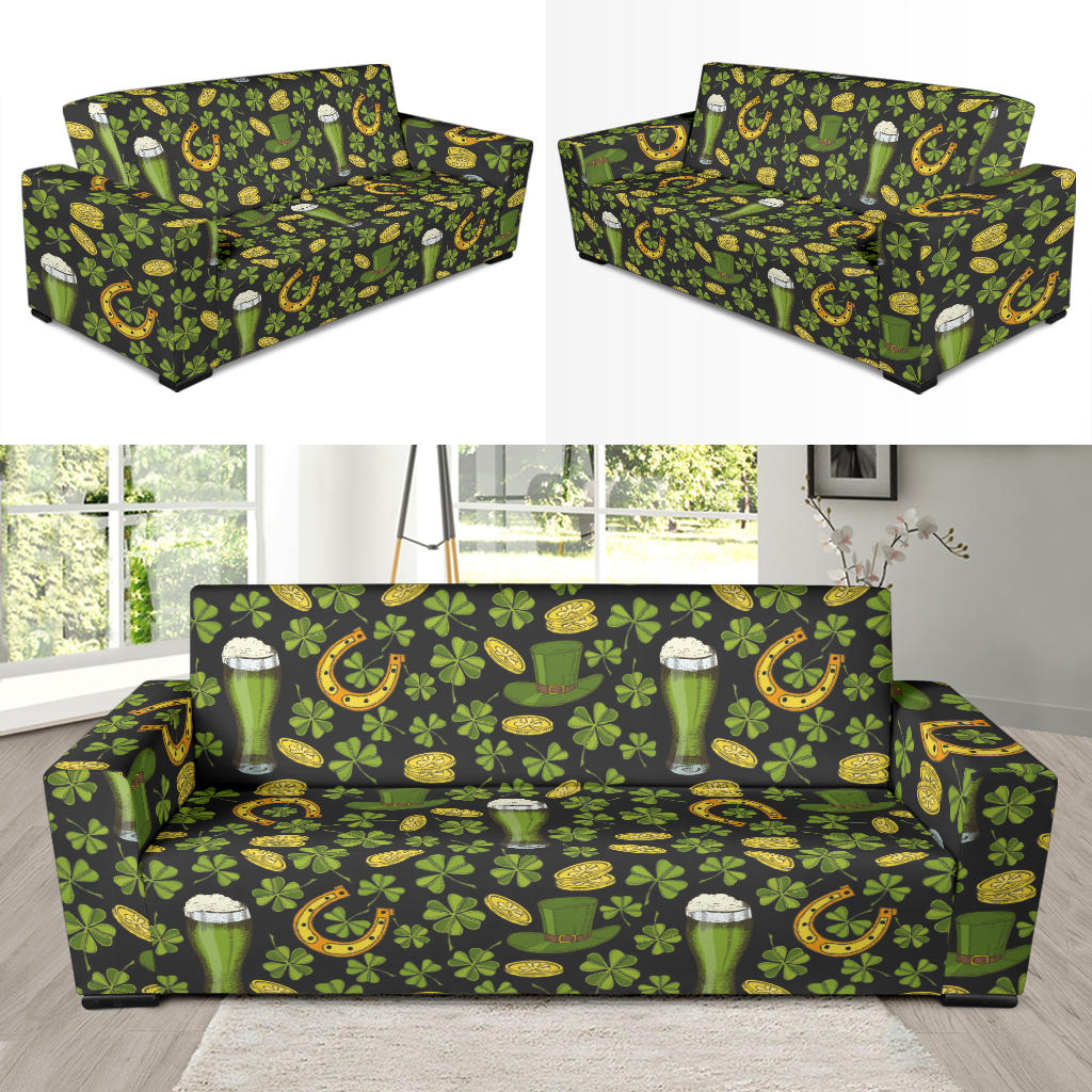 St Patricks Day Print Design LKS307 Sofa Slipcover