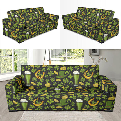 St Patricks Day Print Design LKS307 Sofa Slipcover