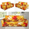 Puzzle Pattern Print Design A01 Sofa Slipcover