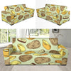 Potato Pattern Print Design A03 Sofa Slipcover