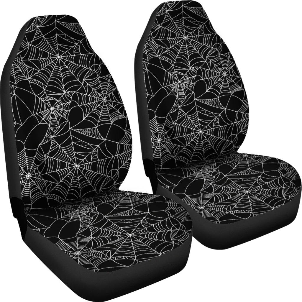 Spider Web Print Design LKS301 Car Seat Covers