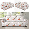 Mandolin Pattern Print Design 03 Sofa Slipcover