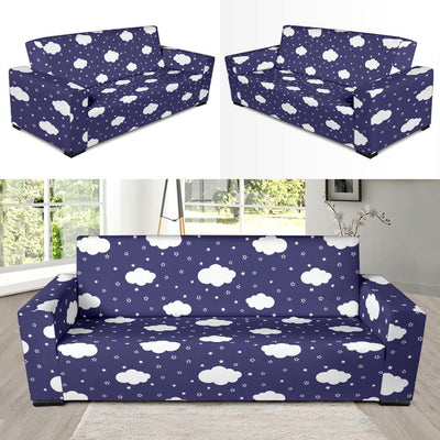 Cloud Pattern Print Design 03 Sofa Slipcover