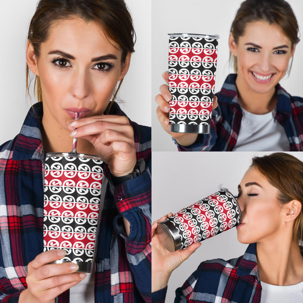 Maori Classic Themed Design Print Tumbler