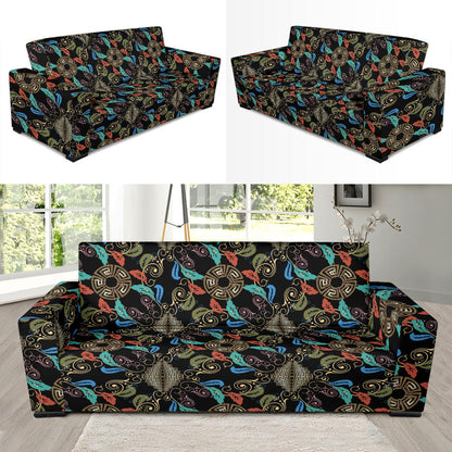 Ancient Greek Print Design LKS308 Sofa Slipcover