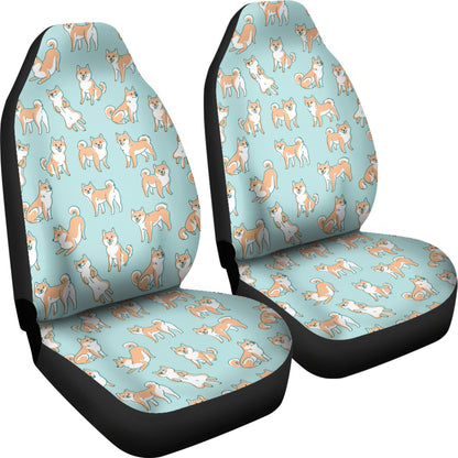 Shiba Inu Print Design LKS304 Car Seat Covers