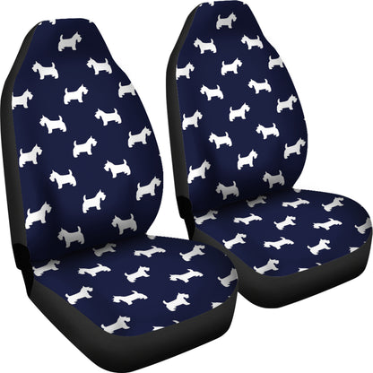 Scottish Terriers Print Design LKS3019 Car Seat Covers