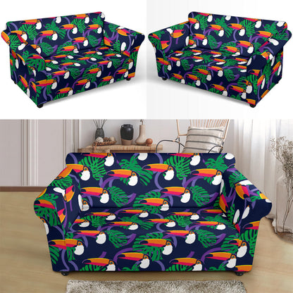 Toucan Print Design LKS302 Loveseat Couch Slipcover