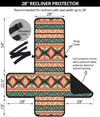 Navajo Western Style Print Pattern Recliner Cover Protector