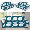 Ping Pong Pattern Print Design A02 Sofa Slipcover