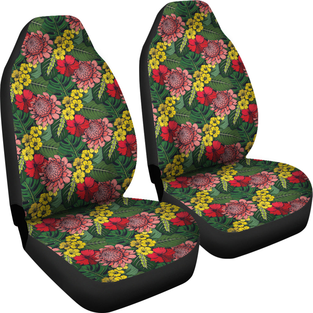 Summer Floral Print Design LKS305 Car Seat Covers