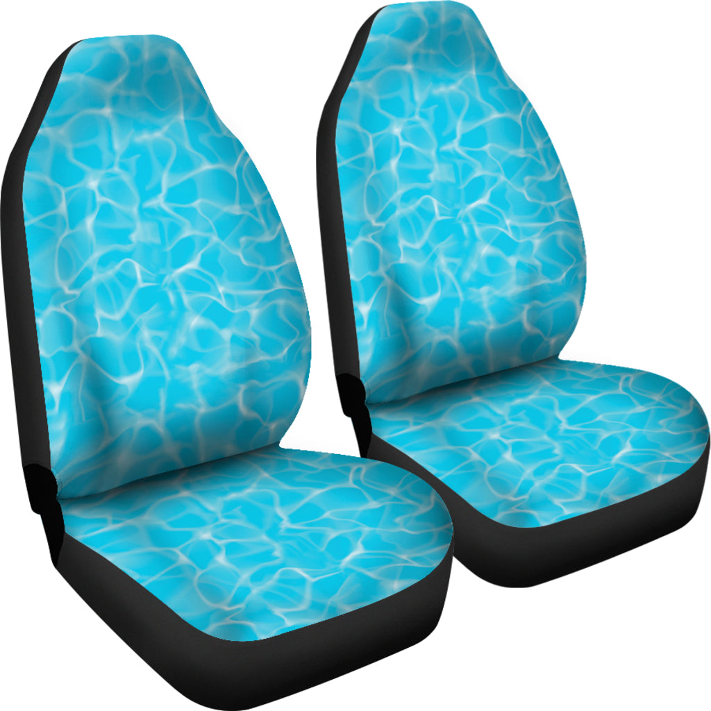 Swimming Pool Texture Print Design LKS301 Car Seat Covers