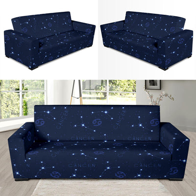 Cancer Zodiac Pattern Print Design 05 Sofa Slipcover