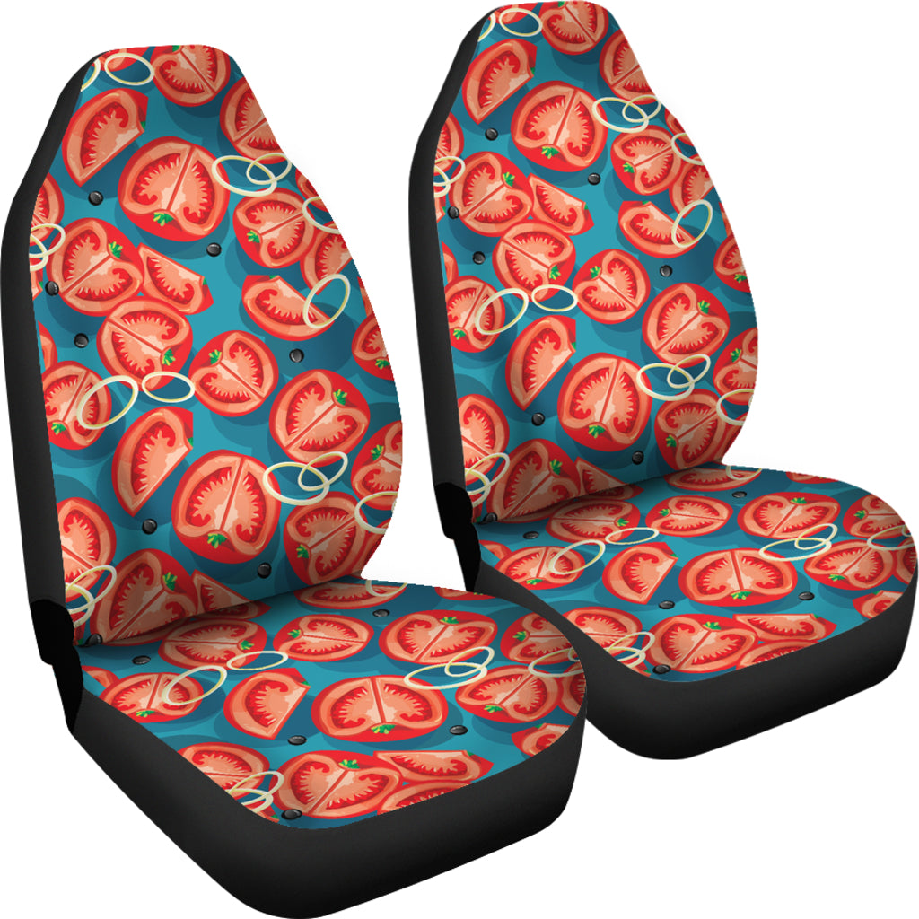 Tomato Print Design LKS301 Car Seat Covers