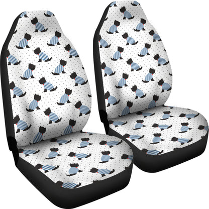 Scottish Terriers Print Design LKS3013 Car Seat Covers