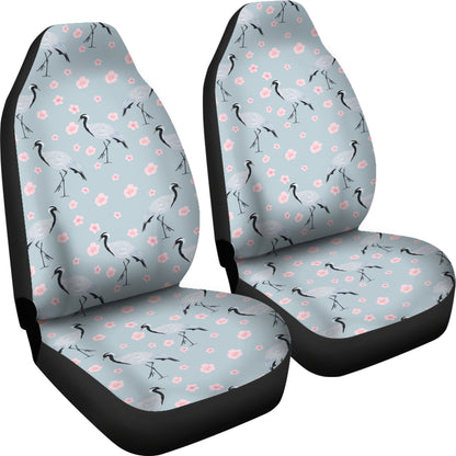 Sakura Bird Print Design LKS304 Car Seat Covers