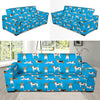 Cardigan Welsh Corgis Pattern Print Design 01 Sofa Slipcover