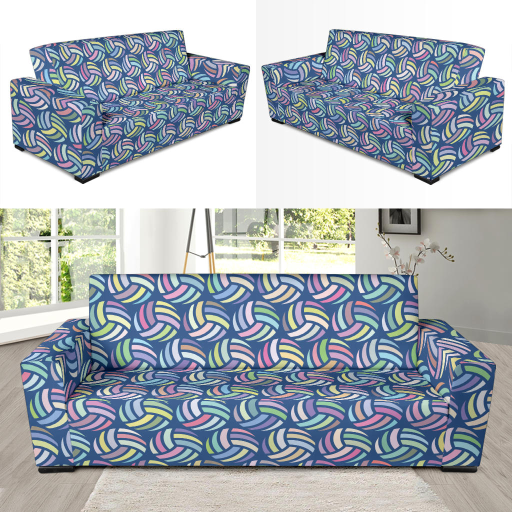 Volleyball Print Design LKS301 Sofa Slipcover