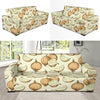 Onion Pattern Print Design A02 Sofa Slipcover