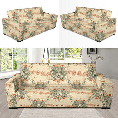 Leo Pattern Print Design 02 Sofa Slipcover