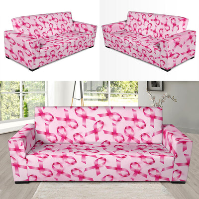 Breast cancer Pattern Print Design 04 Sofa Slipcover