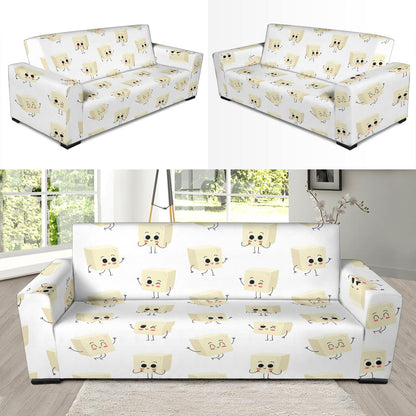 Tofu Print Design LKS301 Sofa Slipcover