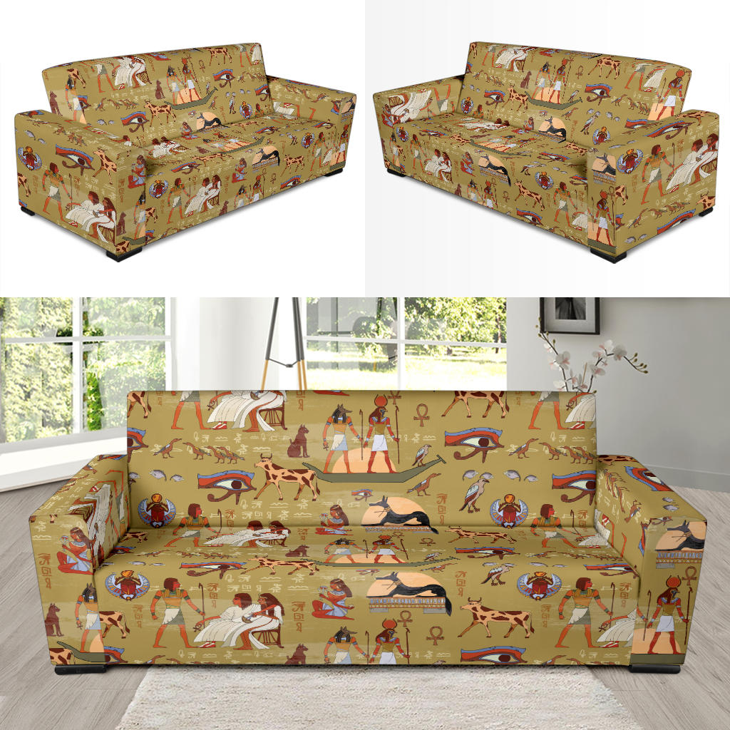 Ancient Greek Classic Pattern Design LKS305 Sofa Slipcover