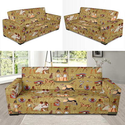 Ancient Greek Classic Pattern Design LKS305 Sofa Slipcover