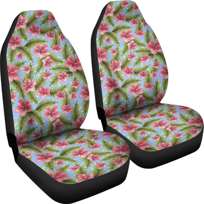 Tropical Flower Print Design LKS301 Car Seat Covers