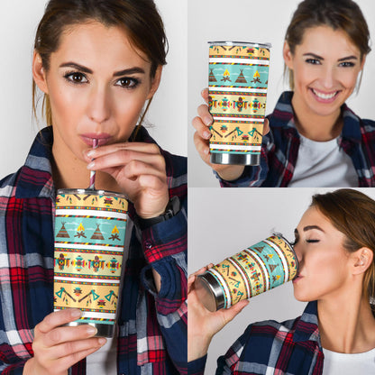 American indian Life Pattern Tumbler