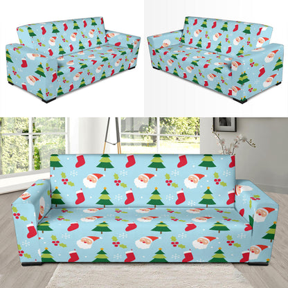 Santa Themed Print Design LKS301 Sofa Slipcover