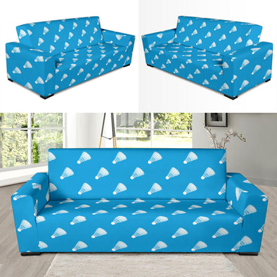 Badminton Ball Pattern Print Design 08 Sofa Slipcover