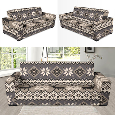 Nordic Pattern Print Design A01 Sofa Slipcover