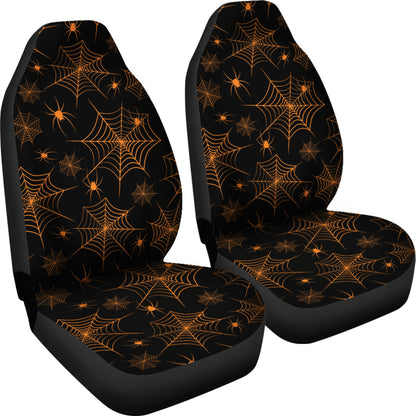 Spider Web Print Design LKS306 Car Seat Covers