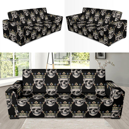 Skull King Print Design LKS3010 Sofa Slipcover