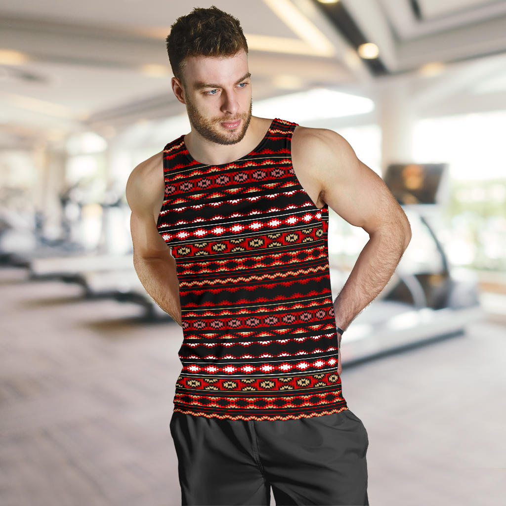 Southwestern Themed Men Tank Top