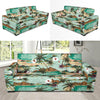 Pacific island Pattern Print Design A03 Sofa Slipcover