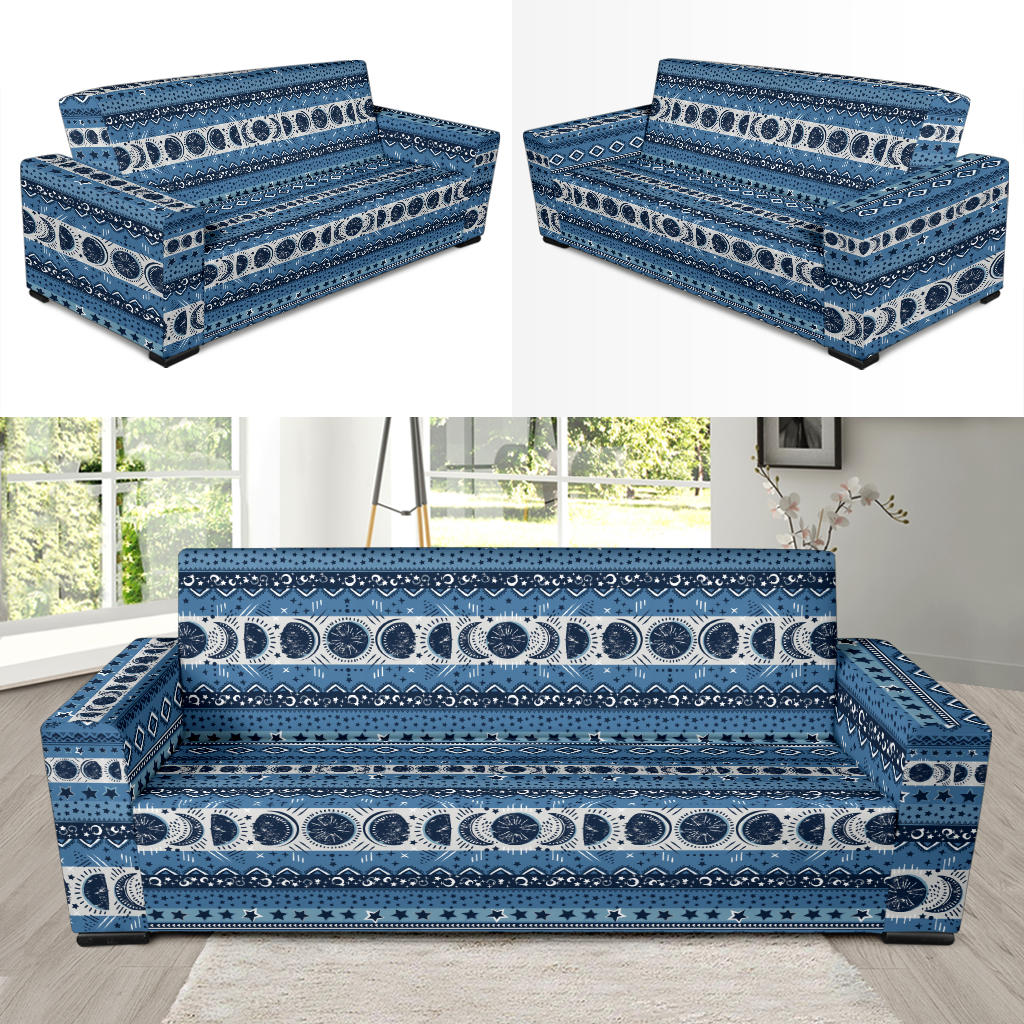 Sun Moon Pattern Print Design LKS306 Sofa Slipcover