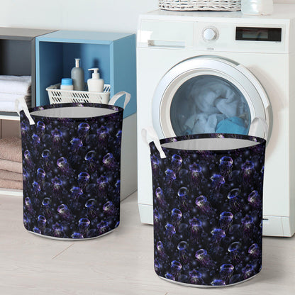 Jellyfish Themed Laundry Basket