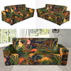 Kangaroos Pattern Print Design 07 Sofa Slipcover